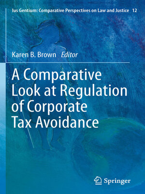 cover image of A Comparative Look at Regulation of Corporate Tax Avoidance